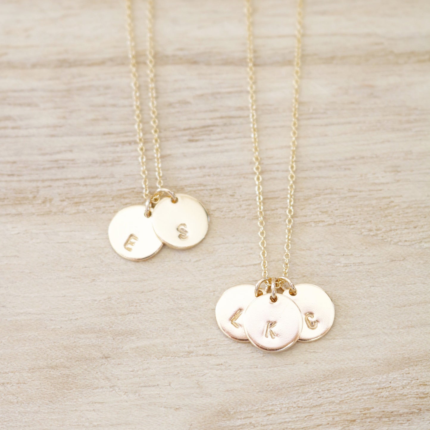 Double Initial Necklace