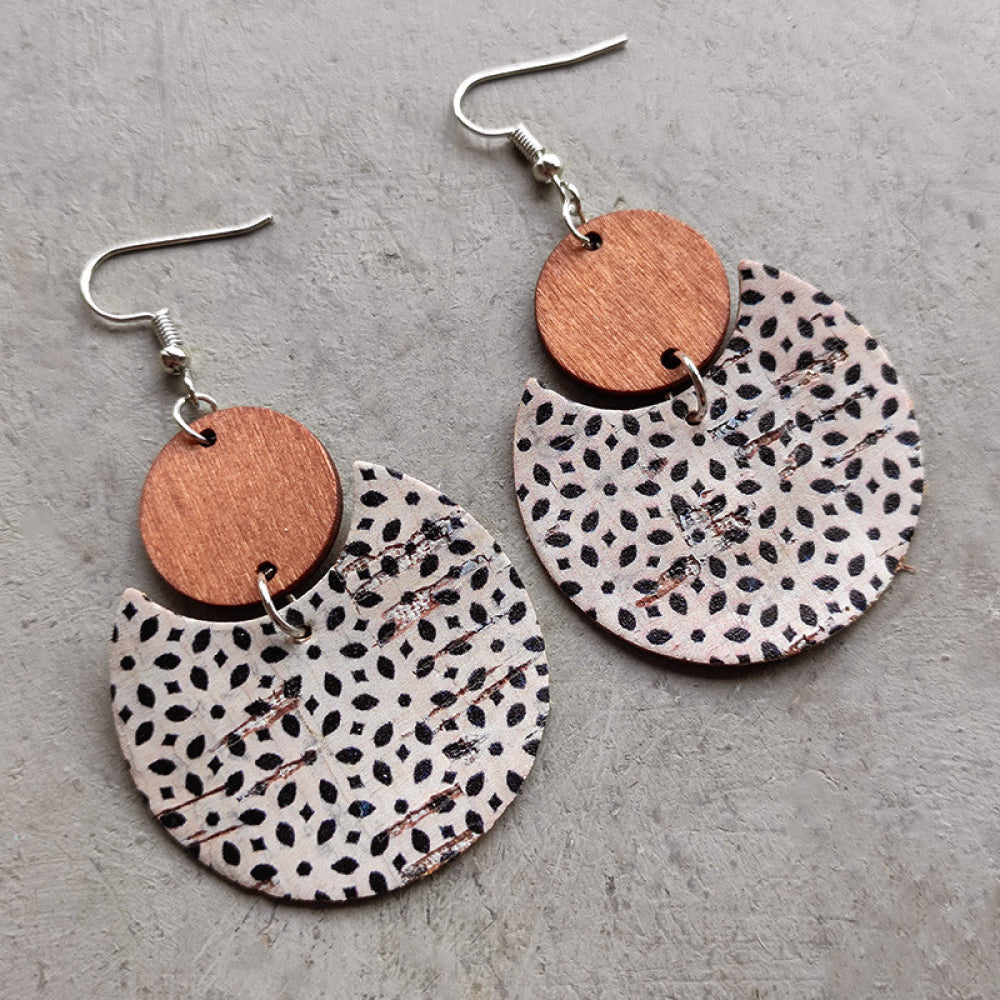 Ms.Pac-Man Shape Dangle Earrings Style B One Size