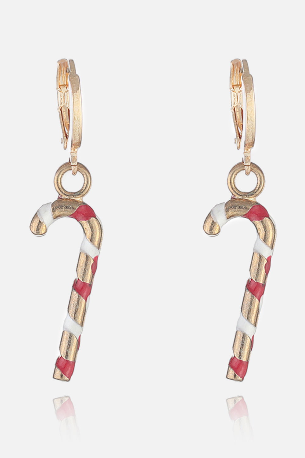Christmas Theme Alloy Earrings Style K One Size
