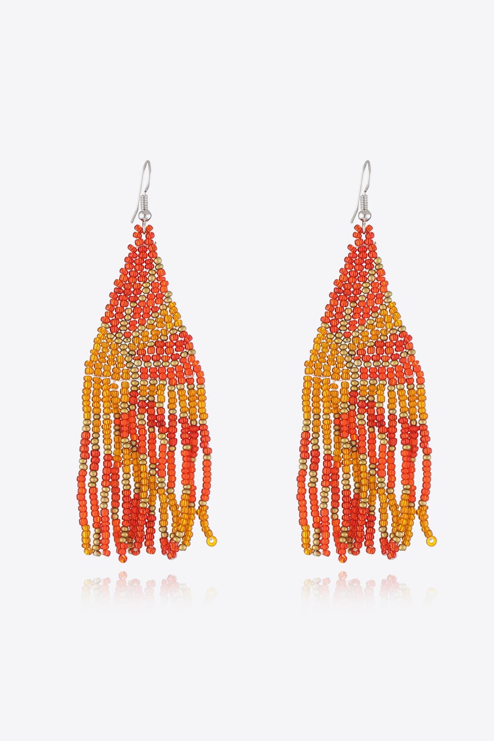 Beaded Dangle Earrings Style E One Size