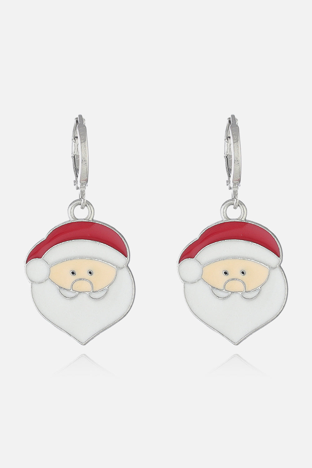 Christmas Theme Alloy Earrings Style I One Size