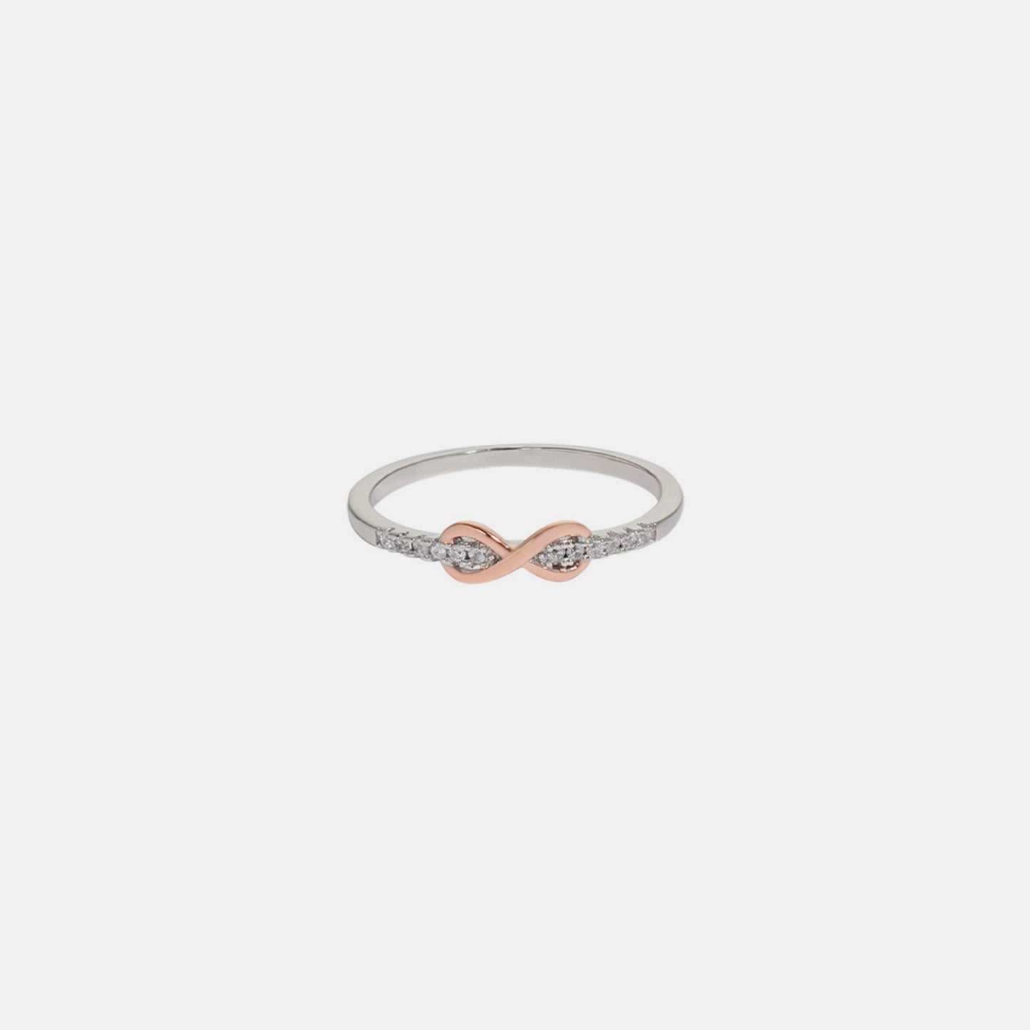 Zircon 925 Sterling Silver Ring Silver