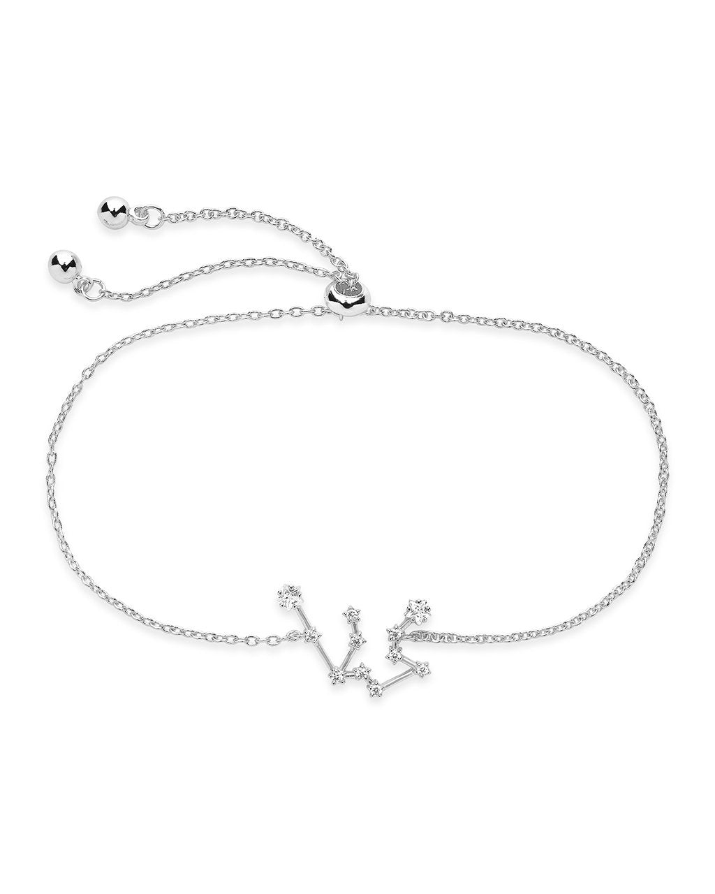'When Stars Align' Constellation Bracelet Silver Aquarius (Jan 20 - Feb 18)