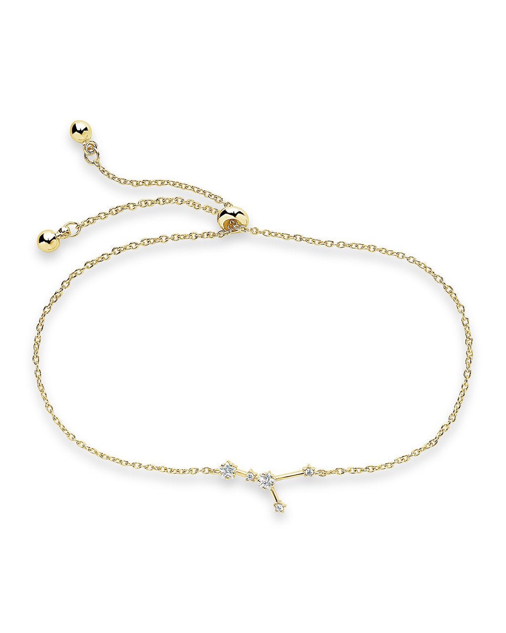'When Stars Align' Constellation Bracelet Gold Cancer (Jun 21 - Jul 22)