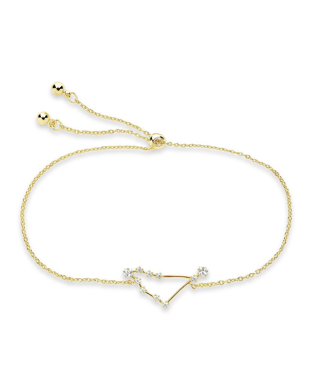 'When Stars Align' Constellation Bracelet Gold Capricorn (Dec 22 - Jan 19)