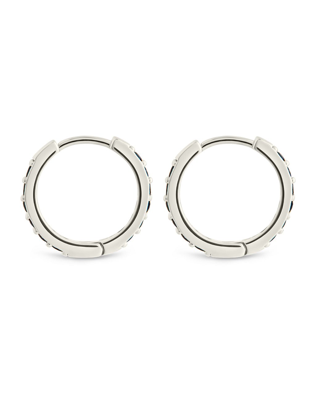 Zadie CZ Everyday Hoop Earrings