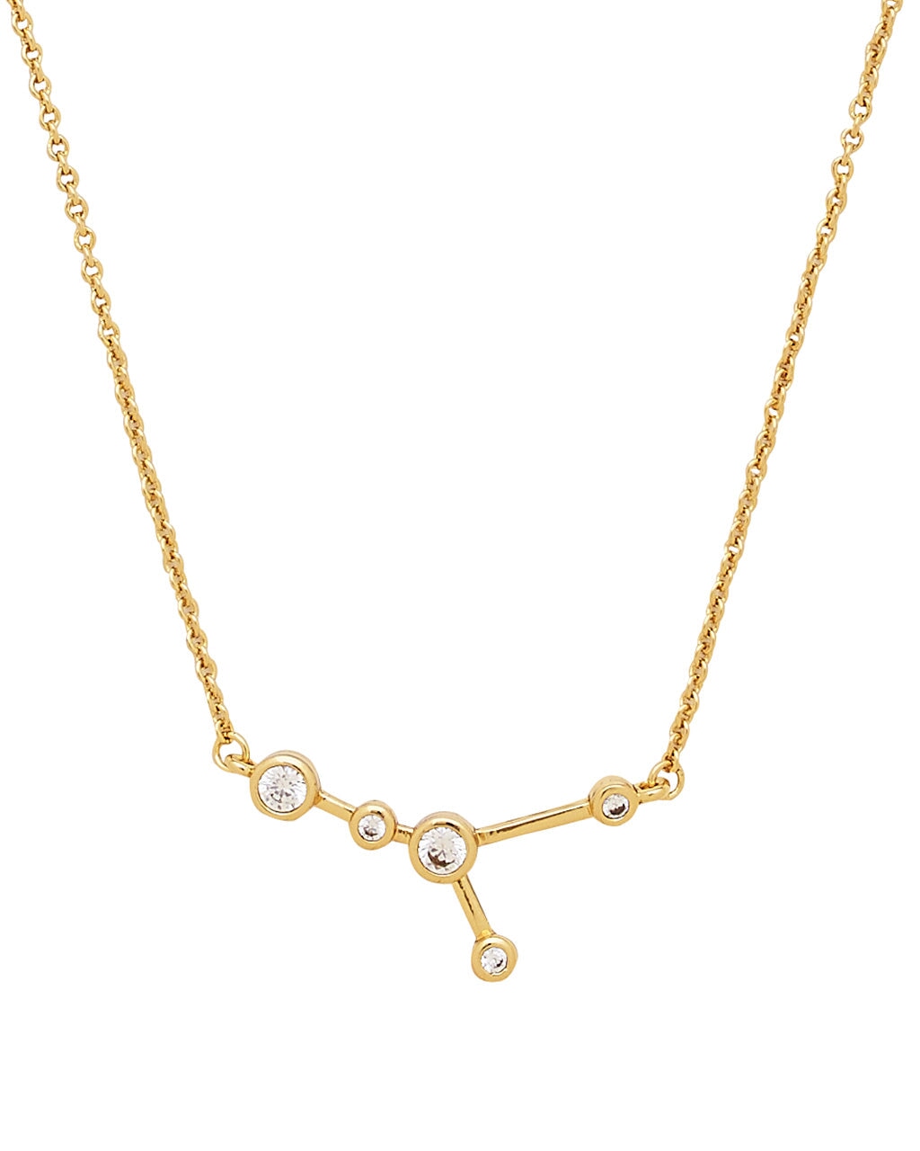 'When Stars Align' Constellation Necklace Gold Cancer (Jun 21 - Jul 22)