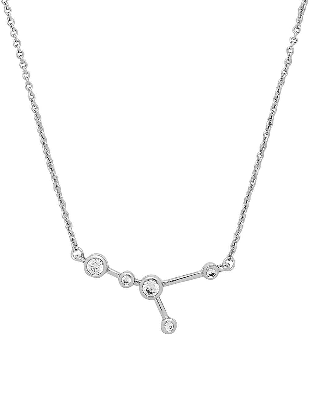 'When Stars Align' Constellation Necklace Silver Cancer (Jun 21 - Jul 22)