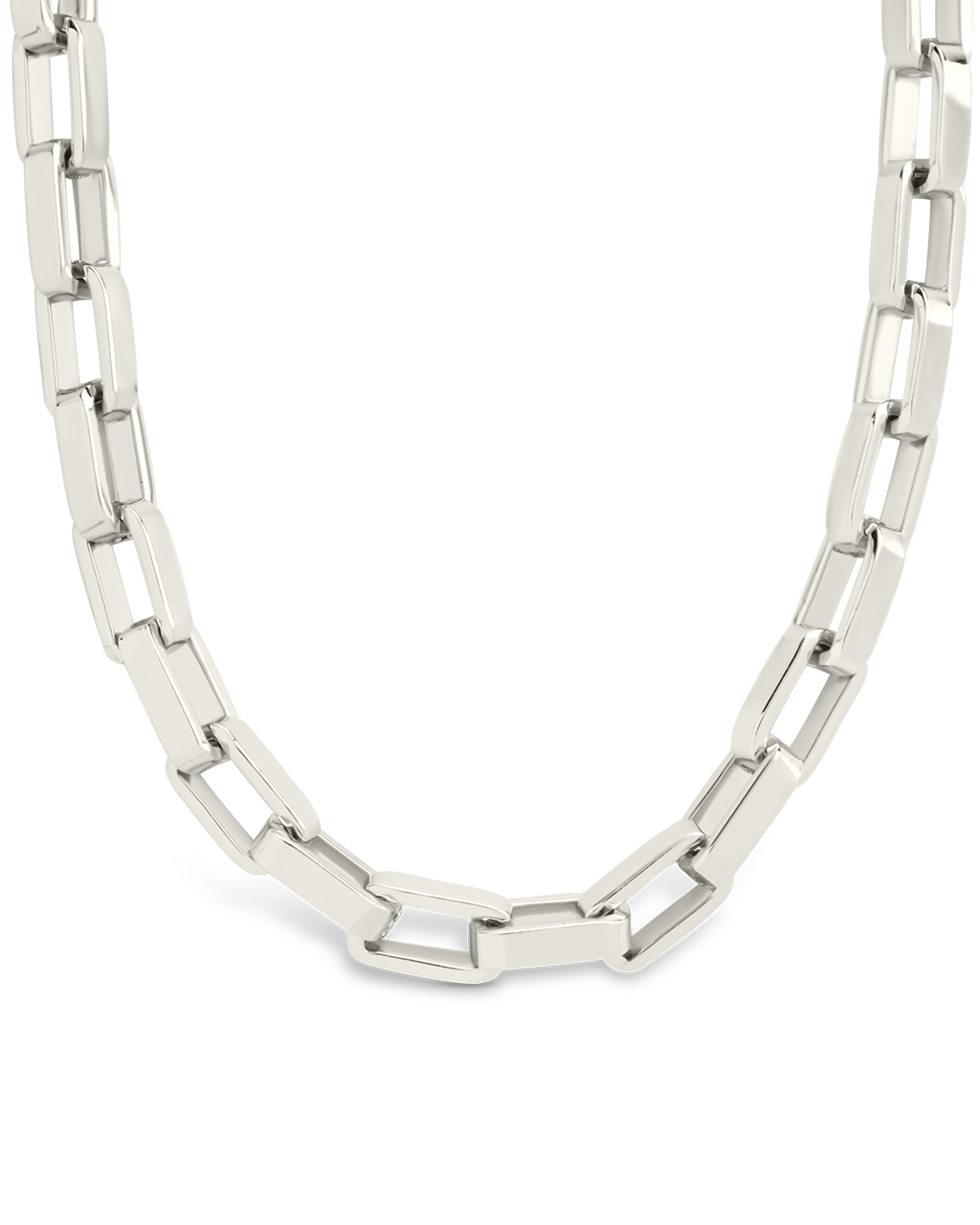 Judith Delicate Chain Link Necklace Silver