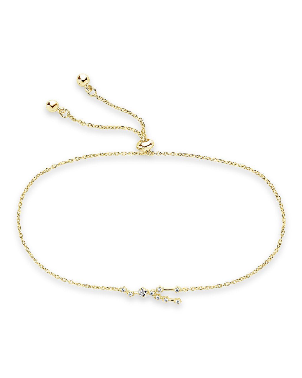'When Stars Align' Constellation Bracelet Gold Taurus (Apr 20 - May 20)