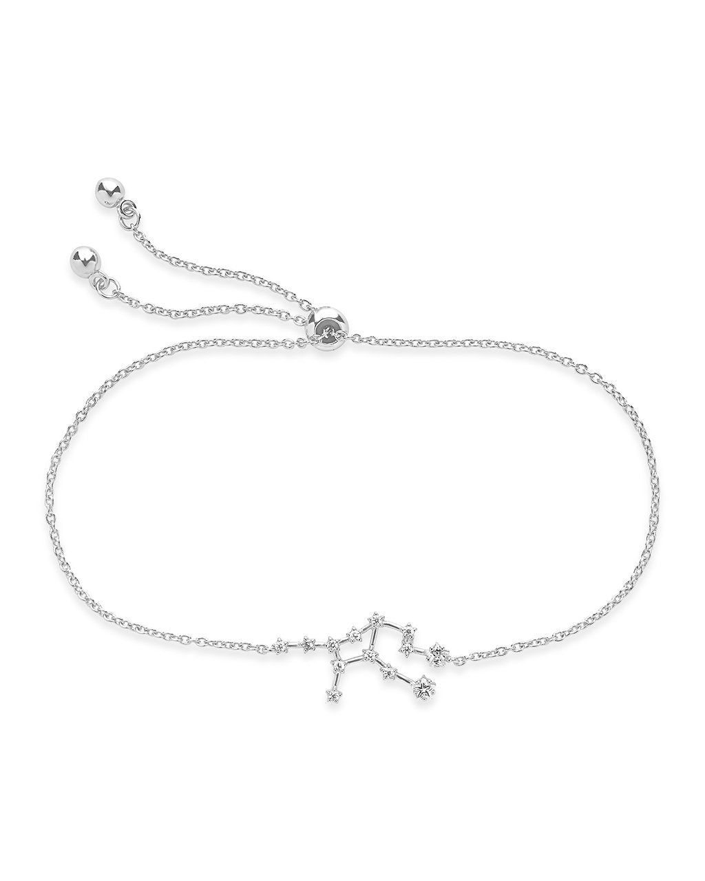 'When Stars Align' Constellation Bracelet Silver Virgo (Aug 23 - Sept 22)