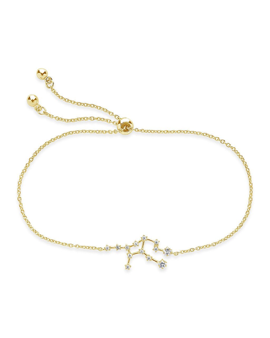 'When Stars Align' Constellation Bracelet Gold Virgo (Aug 23 - Sept 22)