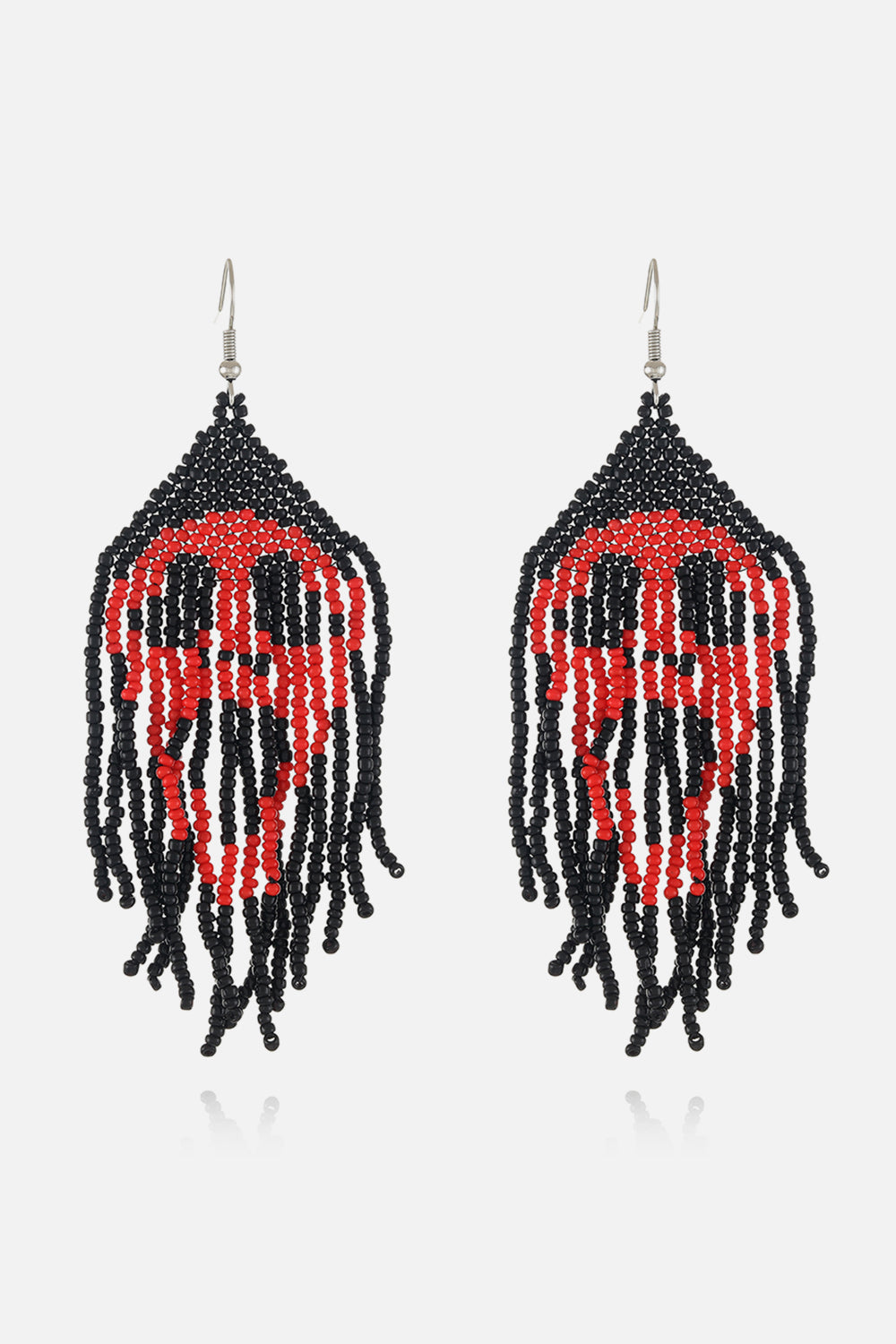 Beaded Dangle Earrings Style B One Size
