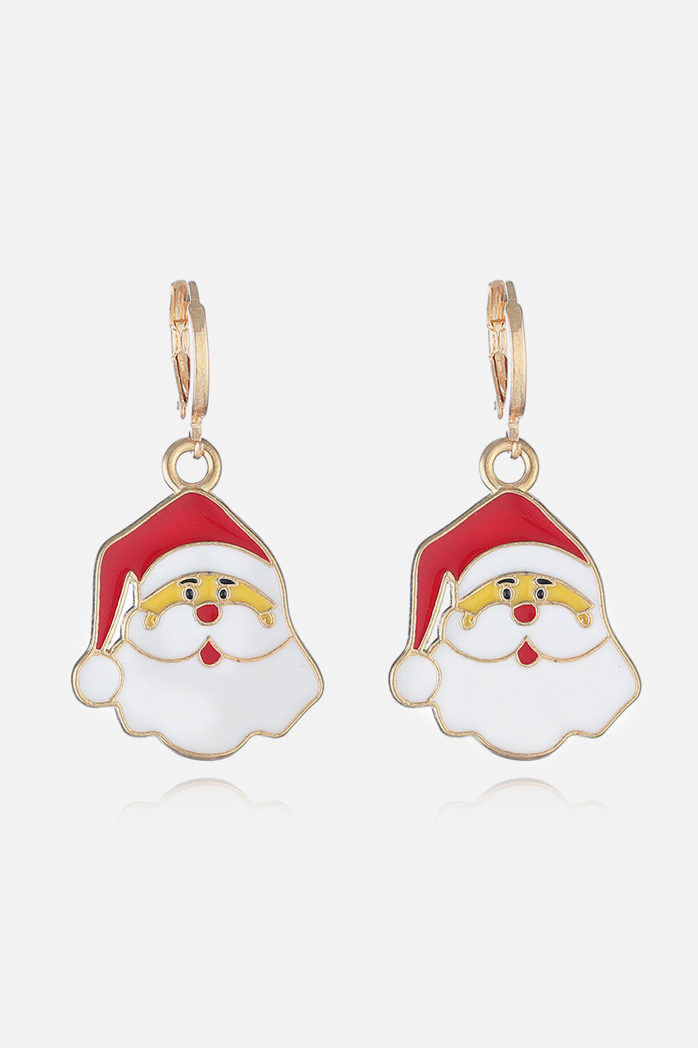 Christmas Theme Alloy Earrings Style A One Size