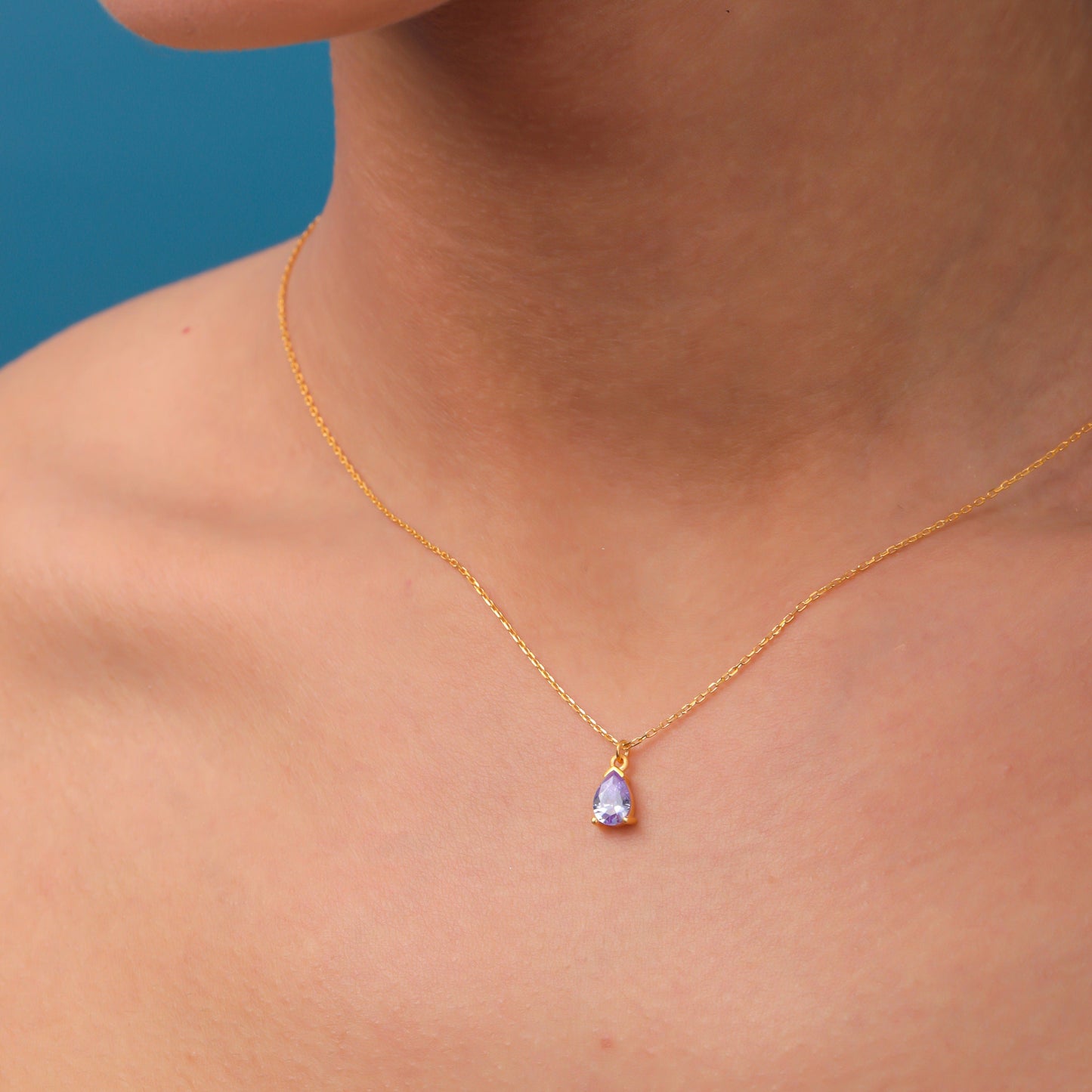 Amethyst Crystal Chooker Necklace Amethyst Teardrop Wedding Jewelry February Birthstone Jewelry Gemstone Jewelry Birthday Necklace