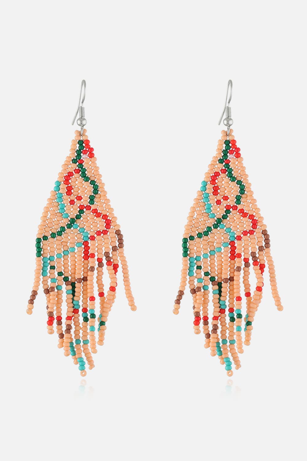 Christmas Beaded Earrings Style C One Size