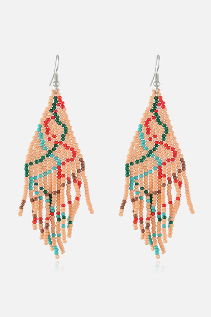 Christmas Beaded Earrings Style C One Size