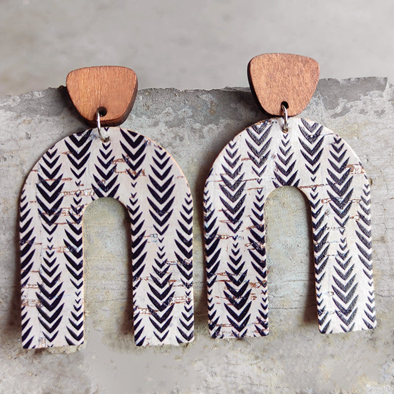 Rainbow Drop Earrings Style A One Size