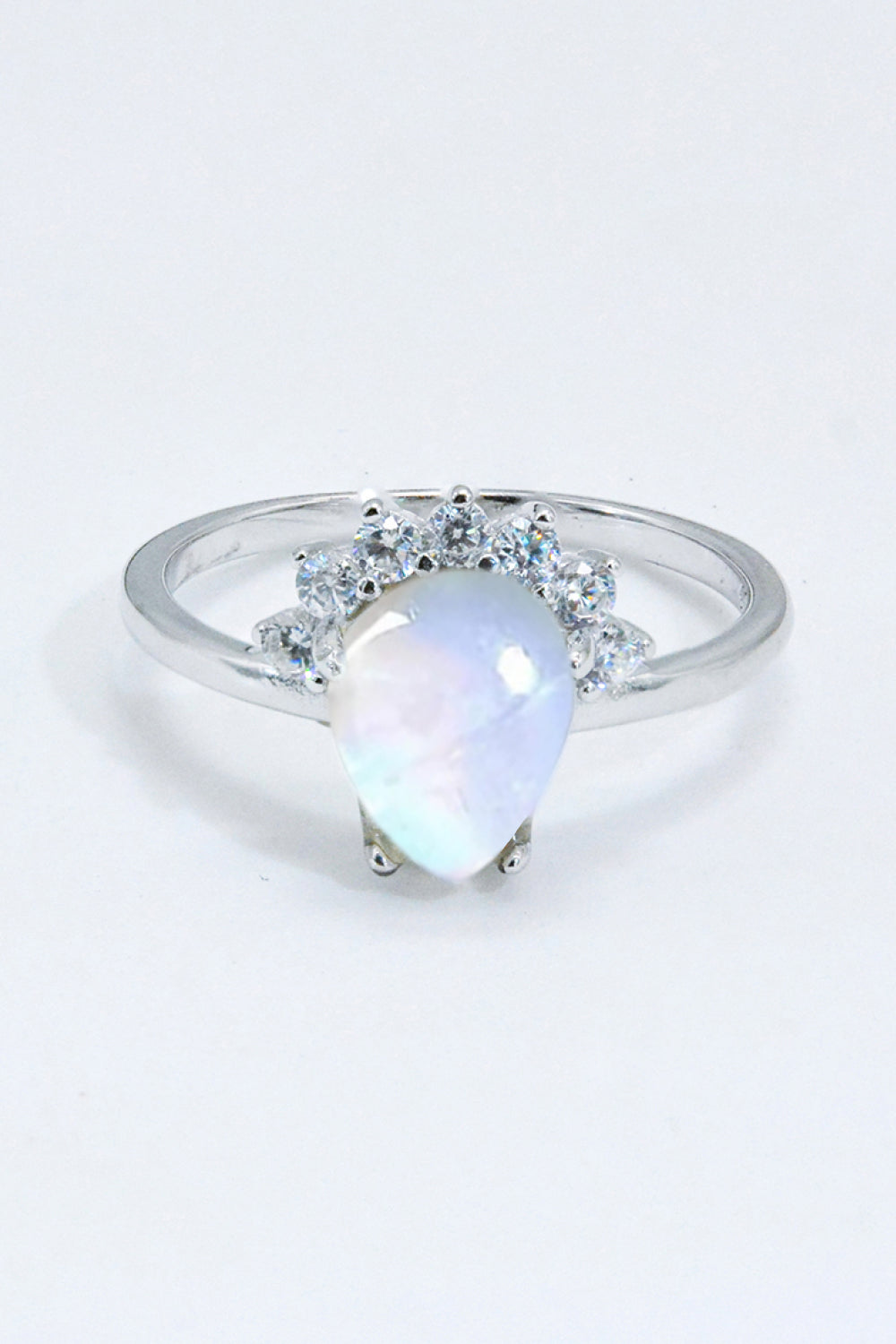925 Sterling Silver Moonstone Ring Moonstone