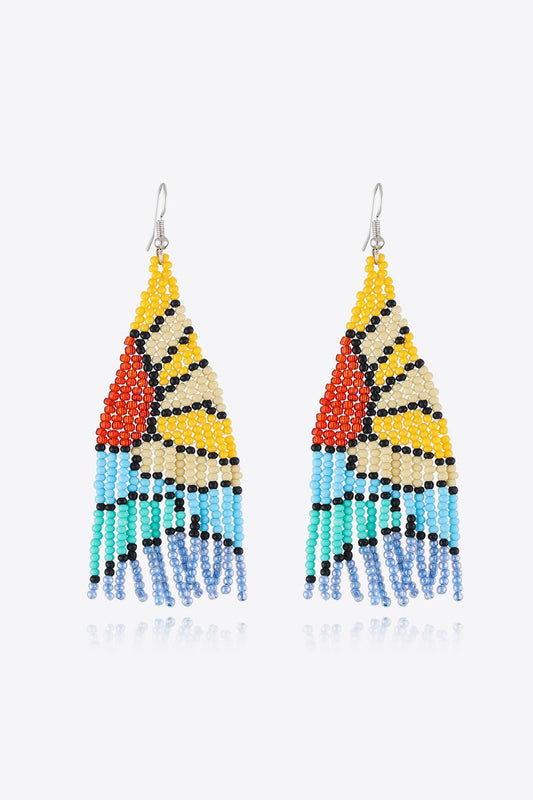 Beaded Dangle Earrings Style C One Size