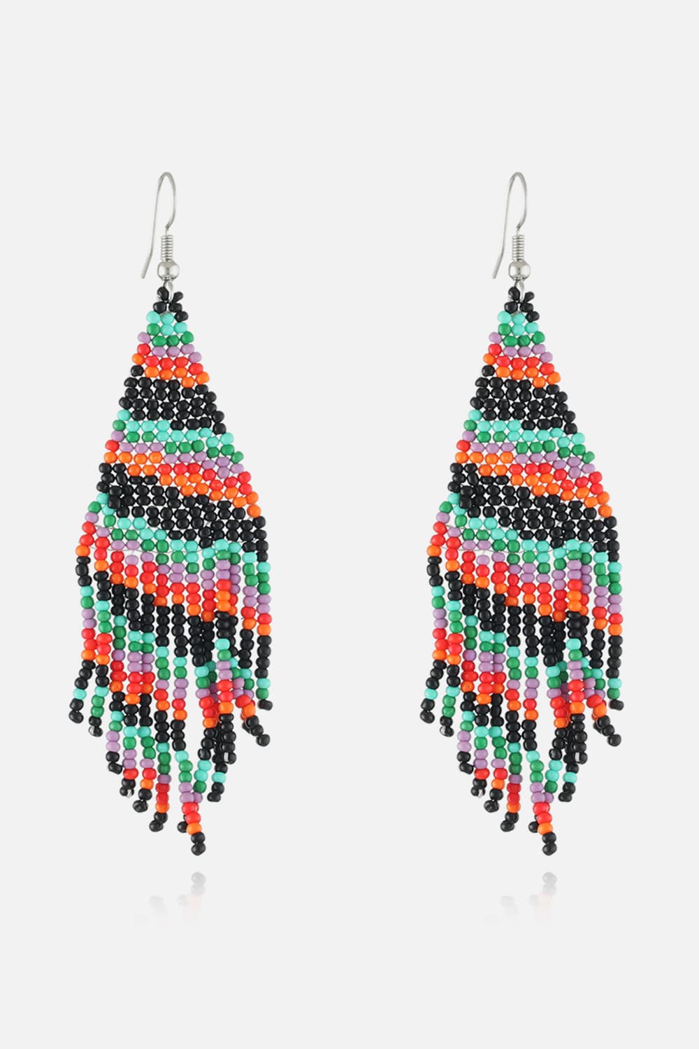 Christmas Beaded Earrings Style A One Size