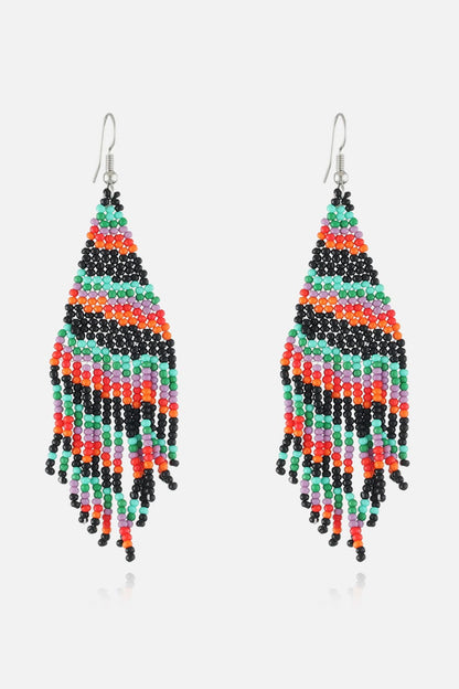 Christmas Beaded Earrings Style A One Size