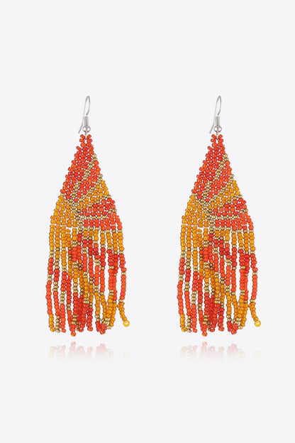 Beaded Dangle Earrings Style E One Size