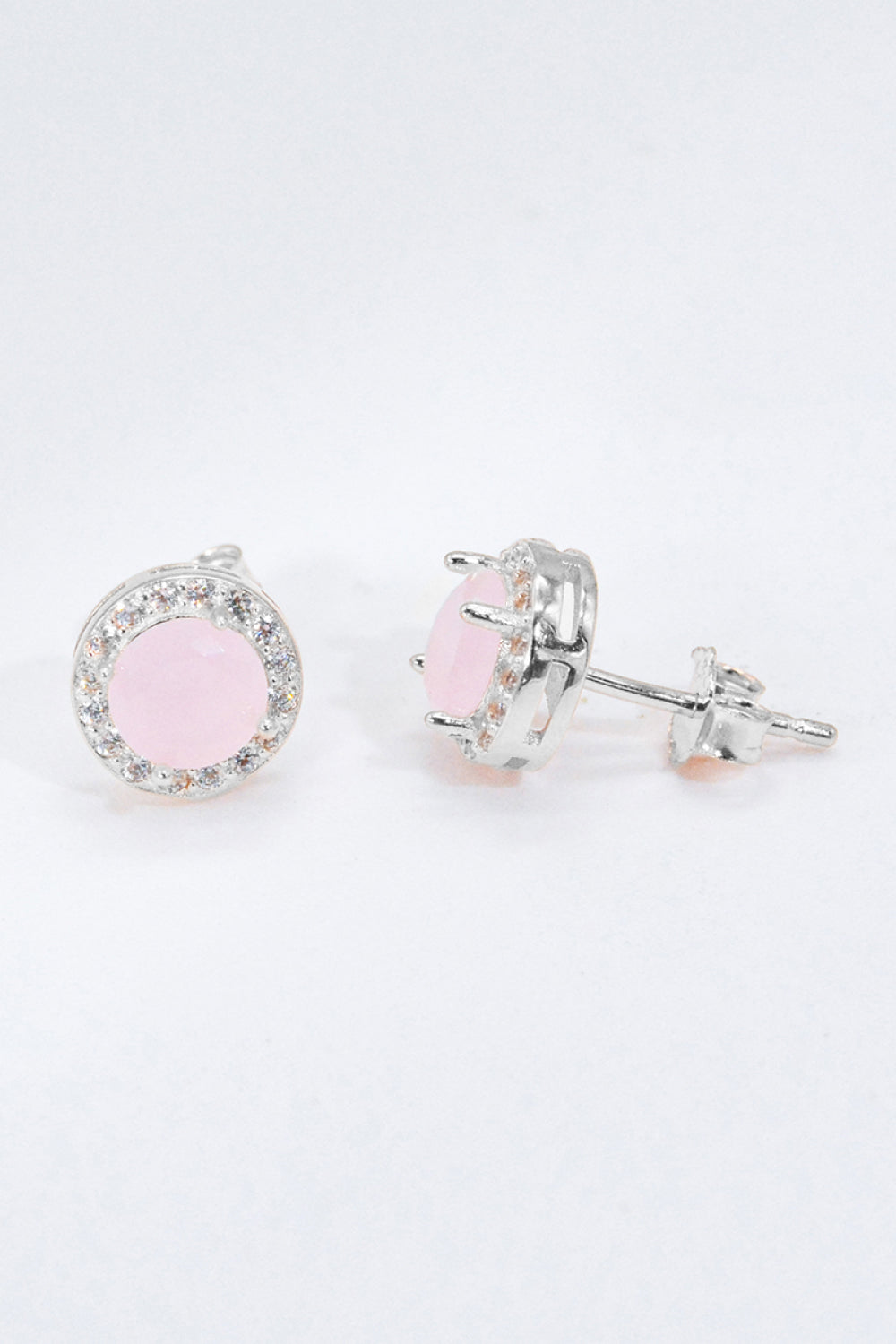 Give It To You 925 Sterling Silver Quartz Earrings Silver One Size