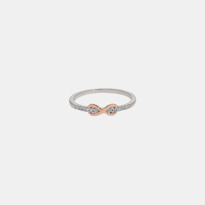 Zircon 925 Sterling Silver Ring Silver