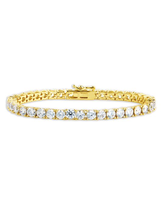 Jadon CZ Tennis Bracelet Gold