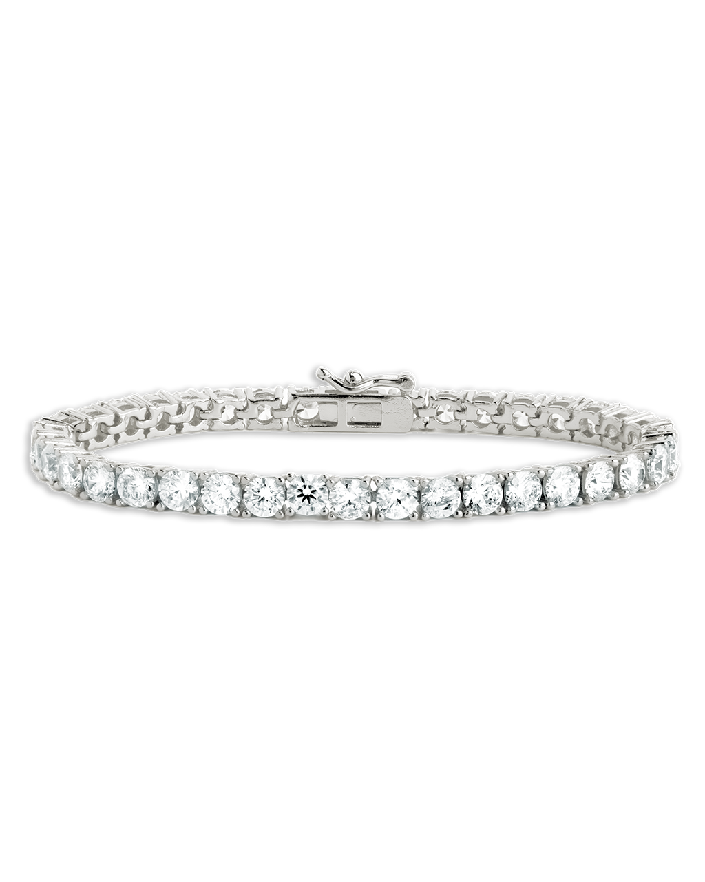 Jadon CZ Tennis Bracelet Silver