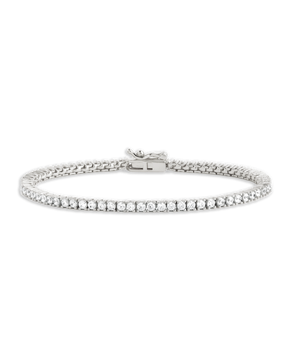 Mirabell CZ Tennis Bracelet Silver