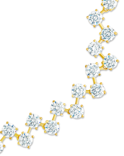 Carson CZ Tennis Bolo Bracelet