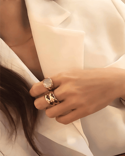 Best Trending Trendy Gold Ring Jewelry Gift on Sale for Women, Lady, Mother, Wife