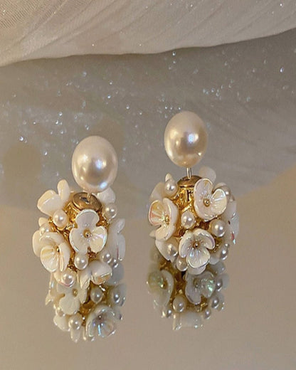 Best Trending Trendy Pearl Stud Earrings Jewelry Gift on Sale for Women, Lady, Mother, Wife