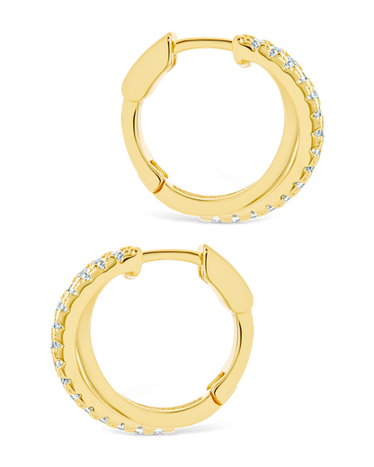Juliana CZ Hoop Earrings