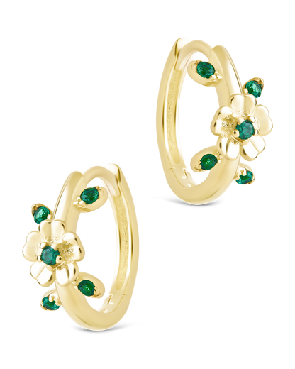 Sterling Silver Cambrie Micro Hoops