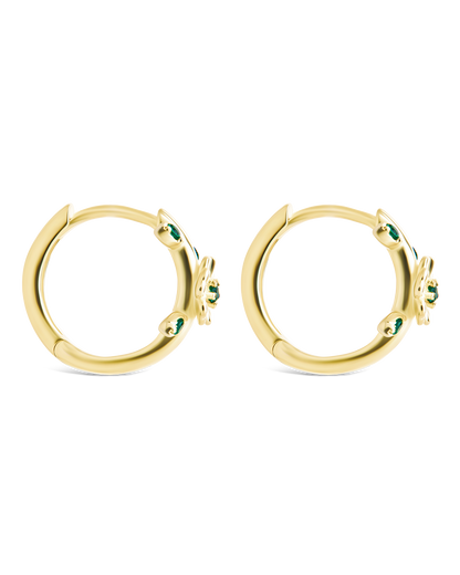 Sterling Silver Cambrie Micro Hoops