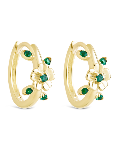 Sterling Silver Cambrie Micro Hoops