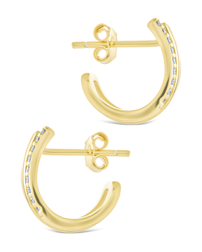 Sterling Silver Harlowe Claw Studs