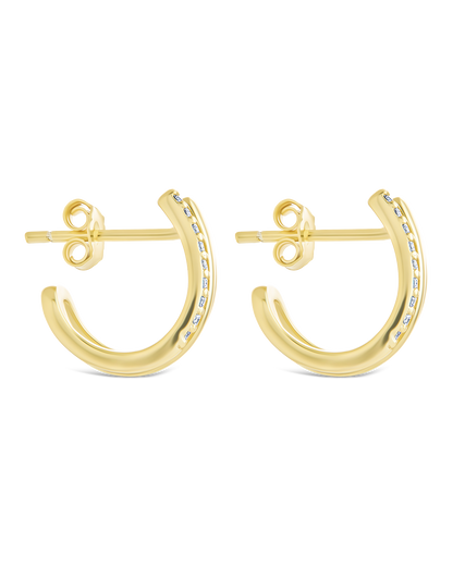 Sterling Silver Harlowe Claw Studs