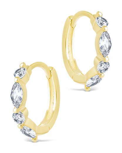 Sterling Silver Kensington Micro Hoops