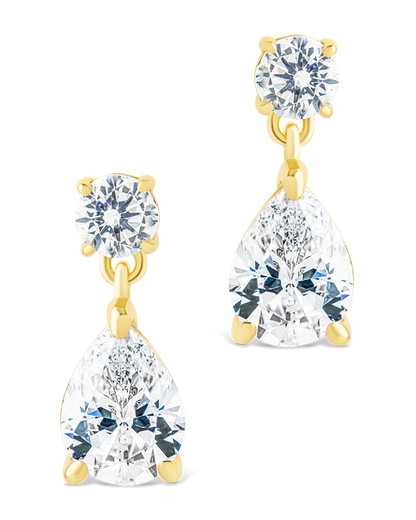 Sterling Silver Imogen CZ Studs