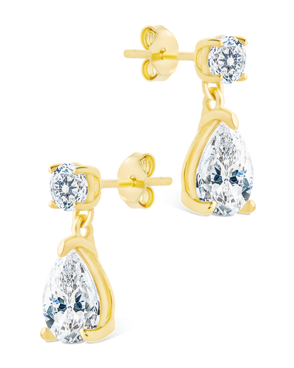 Sterling Silver Imogen CZ Studs