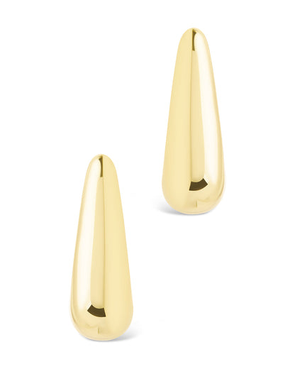 Stephanie Huggie Hoop Earrings