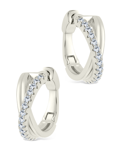 Juliana CZ Hoop Earrings