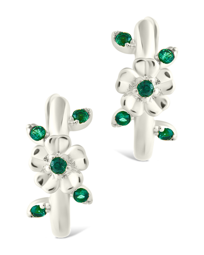 Sterling Silver Cambrie Micro Hoops