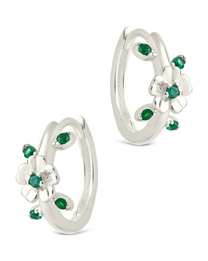 Sterling Silver Cambrie Micro Hoops