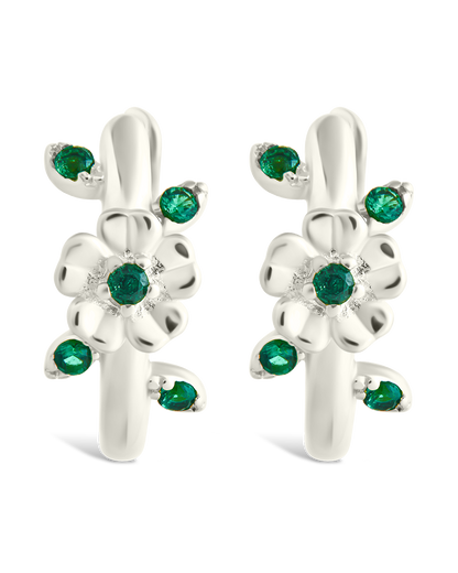 Sterling Silver Cambrie Micro Hoops