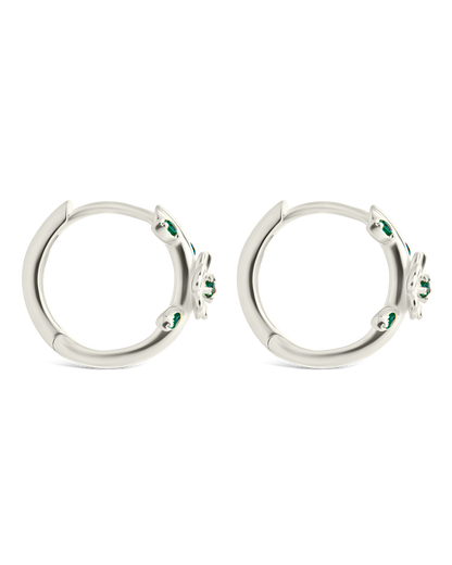 Sterling Silver Cambrie Micro Hoops